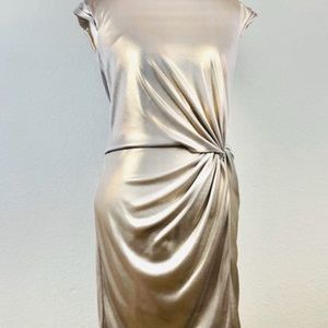 Luxurious Cynthia Steffe gold dress
